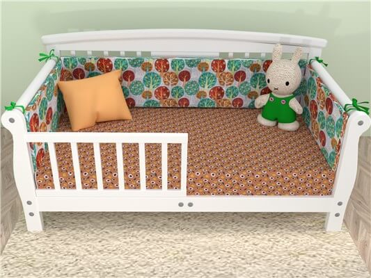 Бортик в кроватку Sweet Dreams Бортики Fetus
