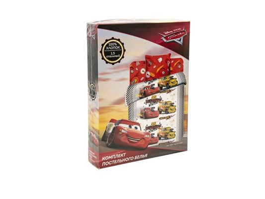 Детское постельное бельё Askona КПБ Disney Крутые Тачки