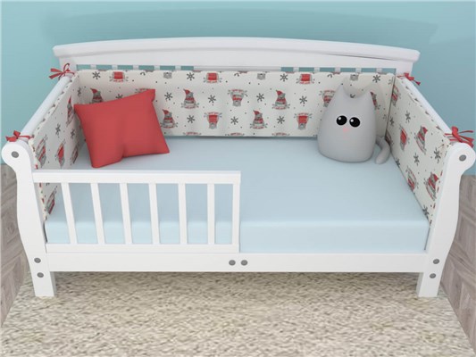 Бортик в кроватку Sweet Dreams Бортики Bear Hat