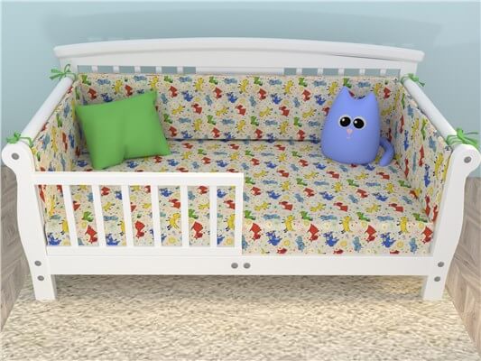 Бортик в кроватку Sweet Dreams Бортики Dogs