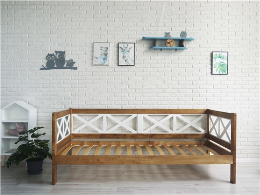 Детская кровать MK Leroys Nordic Cross Wood