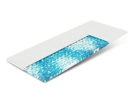 Детский тонкий матрас (топпер на диван) Орматек Ocean Gentle