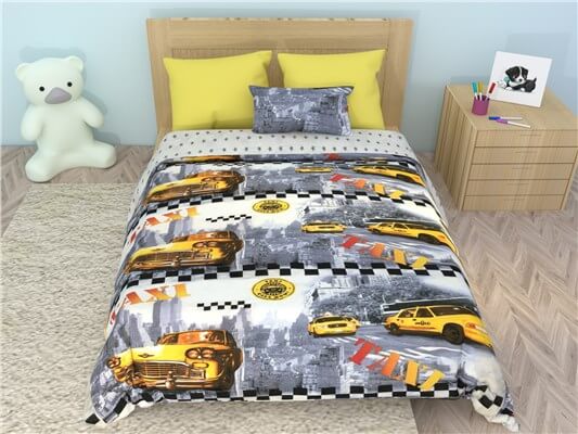 Детское покрывало Sweet Dreams Покрывало Taxi