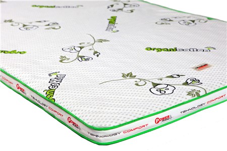 Детский тонкий матрас (топпер на диван) Lonax Organic Ultra Multizone