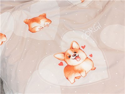 Детское постельное бельё Сладкие Сны(Sweet Dreams) Сладкие коржики (пододеяльник+наволочка)