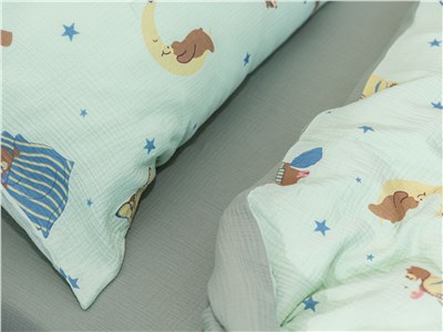 Детское постельное бельё Сладкие Сны(Sweet Dreams) Мятные сны (на резинке + молния)