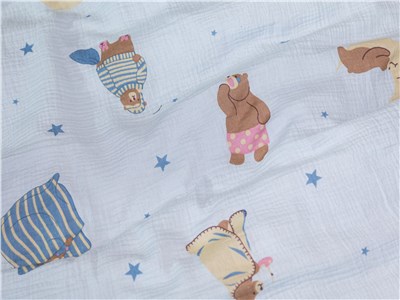 Детское постельное бельё Сладкие Сны(Sweet Dreams) Сонные мишки(на резинке + молния)