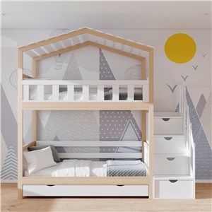 Детская кровать MK Leroys Кроватка Хома Pride Simple