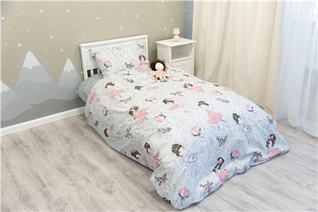 Детское постельное бельё Sweet Dreams Rose Dolls (на резинке + молния)