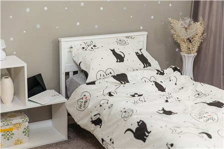 Детское постельное бельё Sweet Dreams Cat Fantasy (на резинке + молния)
