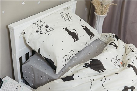 Детское постельное бельё Sweet Dreams Cat Fantasy (на резинке + молния)