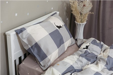 Детское постельное бельё Sweet Dreams Black Cat (на резинке + молния)