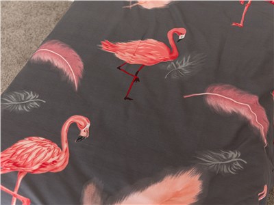 Детское постельное бельё Sweet Dreams Pink Flamingo(на резинке + молния)