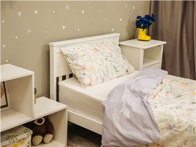 Детское постельное бельё Sweet Dreams Mixed flowers (пододеяльник+наволочка)