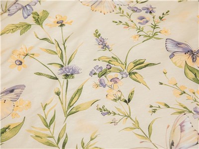 Детское постельное бельё Sweet Dreams Butterfly in brown (на резинке + молния)