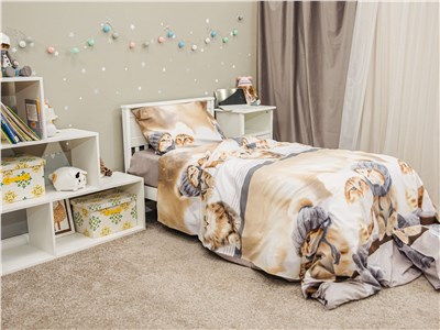 Детское постельное бельё Sweet Dreams Kitten in heats(на резинке + молния)