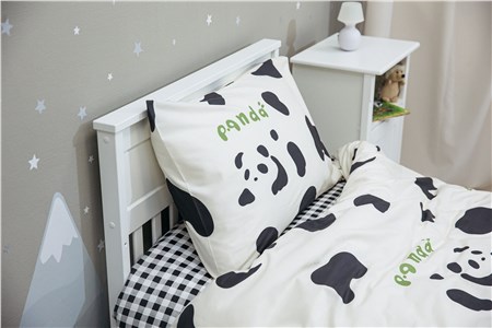 Детское постельное бельё Sweet Dreams Panda (на резинке + молния)
