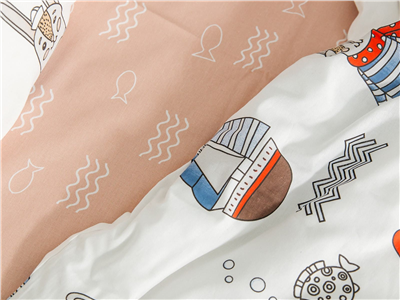 Детское постельное бельё Sweet Dreams Marine Bunny (на резинке + молния)