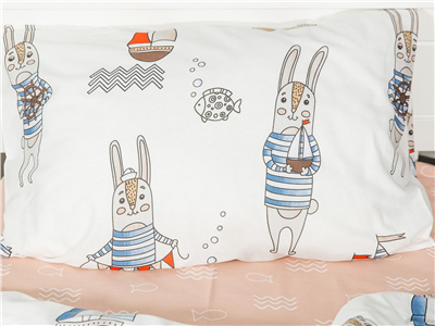 Детское постельное бельё Sweet Dreams Marine Bunny (на резинке + молния)