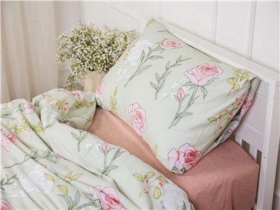 Детское постельное бельё Sweet Dreams Rose Garden (на резинке + молния)