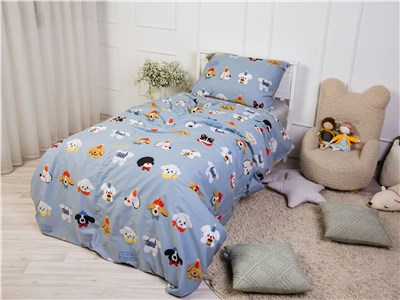 Детское постельное бельё Sweet Dreams Happy Puppies (на резинке + молния)