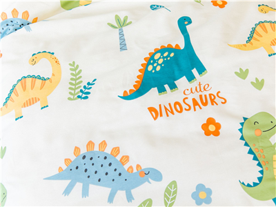 Детское постельное бельё Сладкие Сны(Sweet Dreams) Дино (на резинке + молния)