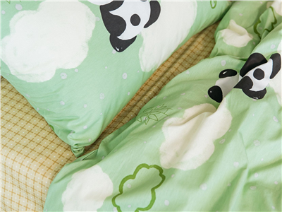 Детское постельное бельё Сладкие Сны(Sweet Dreams) Панды в облаках(на резинке + молния)