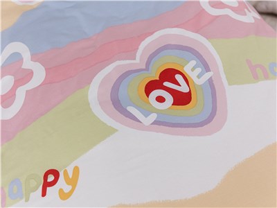 Детское постельное бельё Sweet Dreams Happy Love(на резинке + молния)