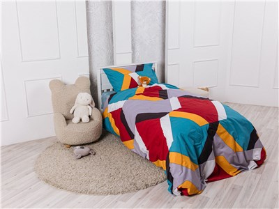 Детское постельное бельё Sweet Dreams ColorMaze (на резинке + молния)