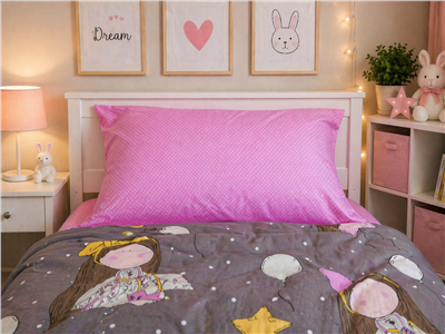 Детское постельное бельё Сладкие Сны(Sweet Dreams) Девочки (на резинке + молния)