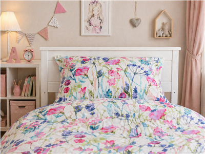 Детское постельное бельё Сладкие Сны(Sweet Dreams) Полевые цветы (на резинке + молния)