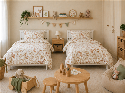 Детское постельное бельё Сладкие Сны(Sweet Dreams) Лисоньки (на резинке + молния)