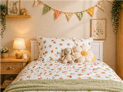 Детское постельное бельё Сладкие Сны(Sweet Dreams) Красные Ягодки(на резинке + молния)