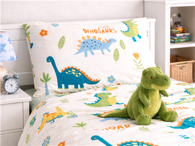 Детское постельное бельё Сладкие Сны(Sweet Dreams) Дино (на резинке + молния)