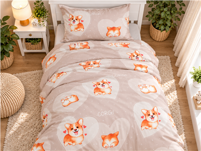 Детское постельное бельё Сладкие Сны(Sweet Dreams) Сладкие коржики (пододеяльник+наволочка)