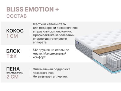 Детский матрас Dimax Bliss Emotion +