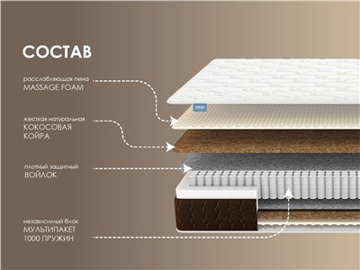 Детский матрас Dimax Мега Лайт Хард Релакс