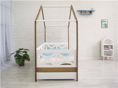 Детская кровать MK Leroys Хома 9 Cross Wood
