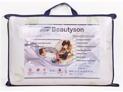 Детская подушка Beautyson Baby Memory Ergonomica