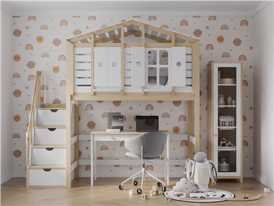 Детская мебель MK Leroys Стеллаж Amber a16