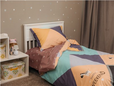 Детское постельное бельё Sweet Dreams Weekend (на резинке+молния)