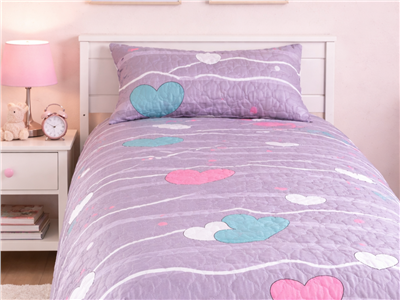 Детское покрывало Сладкие Сны(Sweet Dreams) Покрывало "Нежные сердечки"