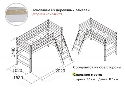 Детская кровать Мебельград Кровать Соня 6