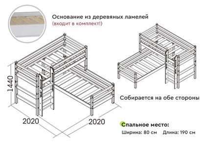 Детская кровать Мебельград Кровать Соня 7