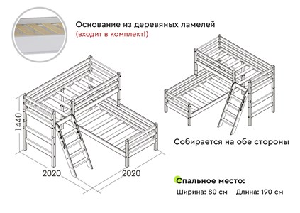 Детская кровать Мебельград Кровать Соня 8