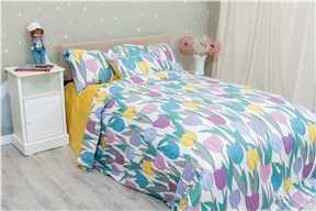 Детское постельное бельё Sweet Dreams Pink Tulip (на резинке + молния)