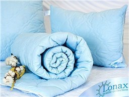 Детское одеяло Lonax Комплект Blue Ocean (Подушка + Одеяло летнее)