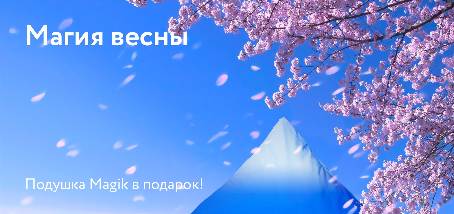 Подушка в подарок от DreamLine