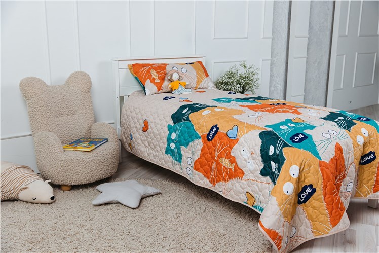 детское стеганное покрывало