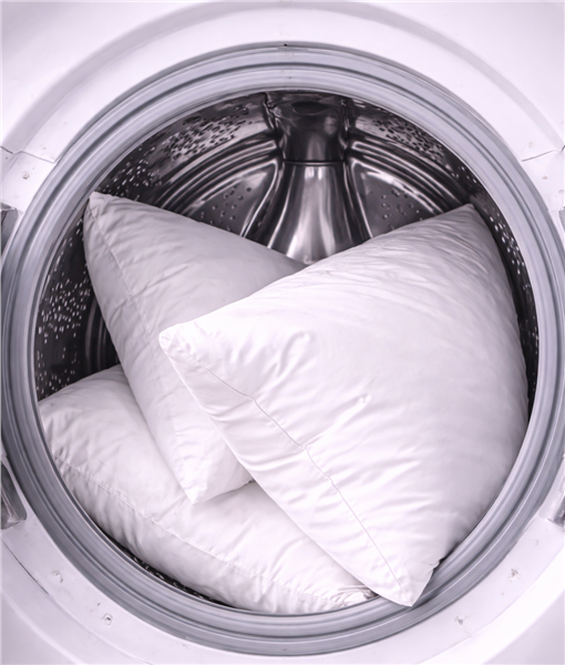 как постирать подушку в домашних условиях